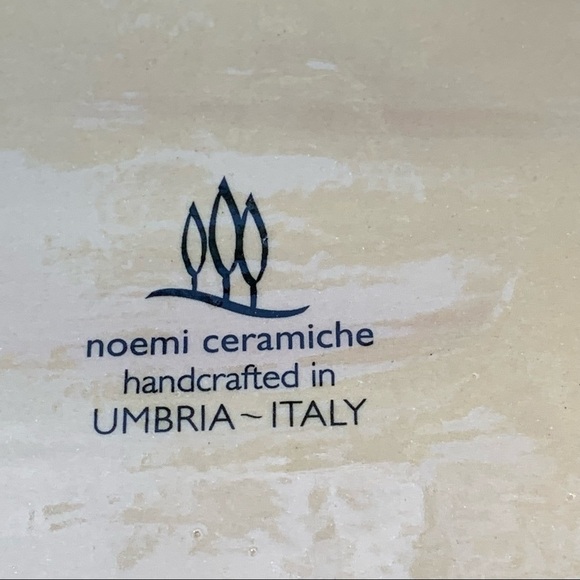 Noemi Ceramiche olive leaf rectangular plate - Picture 11 of 14